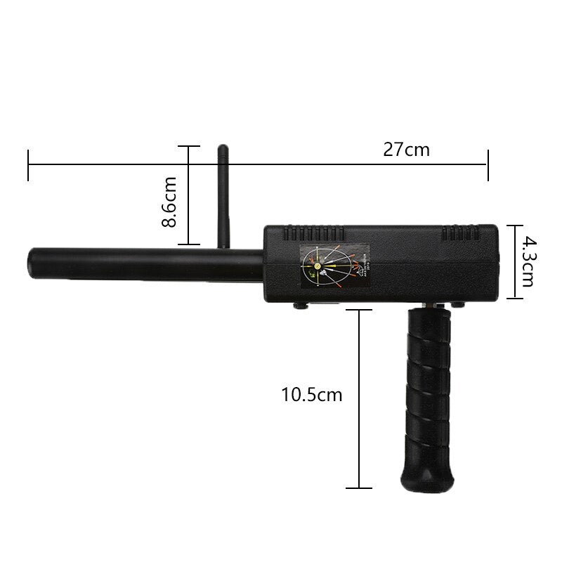 Detector de metais AKS 3D busca até 20 metros